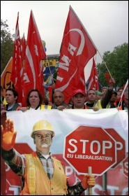 Brussels demo, 2010, photo Paul Mattsson