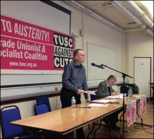 TUSC conference, 26.9.15, Clive Heemskerk speaking TUSC conference, 26.9.15, Clive Heemskerk speaking