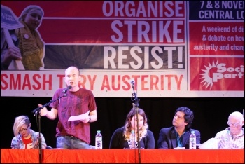 Socialism 2015 Saturday rally, Paul Murphy TD speaking