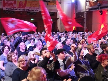 Socialism 2015 Saturday rally, photo Senan