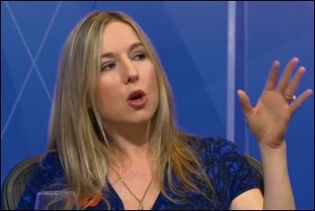 Victoria Coren Mitchell on BBC Question Time, 5.11.2015