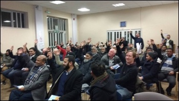 Tower Hamlets People's Budget meeting, Jan 2016 , photo by N Byron