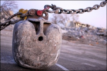 Wrecking ball, photo by bradleypjohnson (Flicker/Creative Commons)
