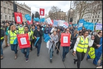 Doctors' demonstration 6.2.16, photo by Paul Mattsson Doctors' demonstration 6.2.16, photo by Paul Mattsson