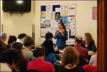 East Midlands Socialist Party, photo Mike Barker
