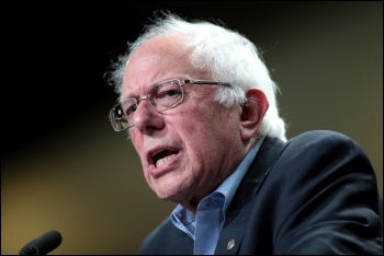 Self-described 'democratic socialist' Bernie Sanders has a better record on defending women than Clinton, photo by Gage Skidmore (Creative Commons)