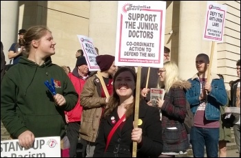Trade Union Pride rally in Cardiff, 5.3.16, photo by Dave Reid