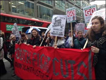 Anti- academies march, London, 23.3.16 , photo by S Wrack Anti- academies march, London, 23.3.16 , photo by S Wrack