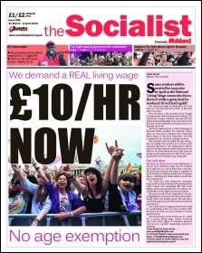 The Socialist issue 895 The Socialist issue 895