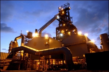Port Talbot steelworks, photo Grubb (CC)