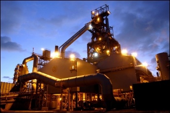 Port Talbot steelworks, photo by Grubb (Creative Commons)