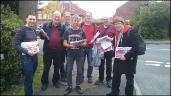 Bristol TUSC campaigning in 2015