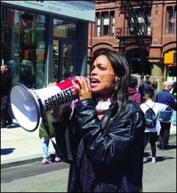 Actor Rosario Dawson