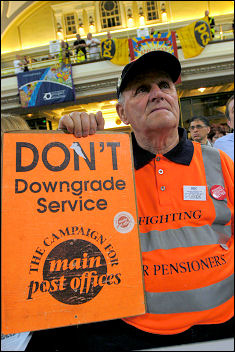 TUC rally in Westminster against cuts in public spending, photo Paul Mattsson