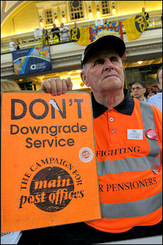 TUC rally in Westminster against cuts in public spending, photo Paul Mattsson