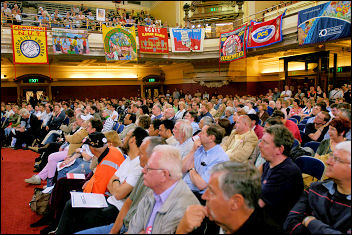 TUC rally in Westminster against cuts in public spending, photo Paul Mattsson