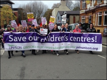 Chesterfield May Day demo