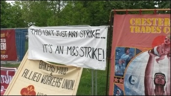 Pennine Foods strike, 19.5.16, photo by A Tice