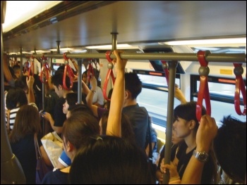 Trains are packed, unreliable and overpriced, photo Kurtis Garbutt (Creative Commons)