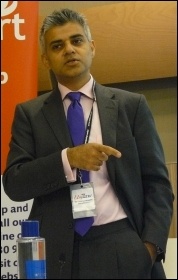 Sadiq Khan, London's new Blairite mayor, photo Policy Exchange (Creative Commons)