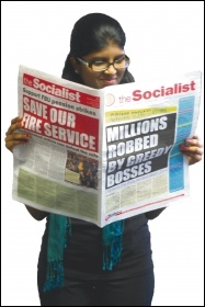 The Socialist carries the best news, analysis and strategy the workers' movement has to offer, photo Socialist Party