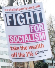 Fight for Socialism placard