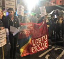 Leeds vigil to give solidarity with Orlando LGBT shooting victims, 13.6.16