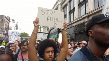 On the Brixton march photo James Ivens