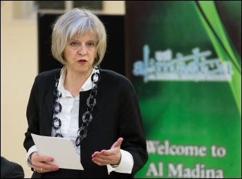 Tory leader and Prime Minister Theresa May, photo Policy Exchange/Creative Commons