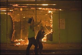 London riots 2011, photo by Paul Mattsson