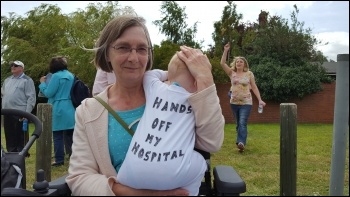 Protesters photo Gary Freeman