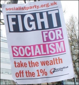 Socialist Party placard