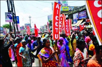 General strike in India