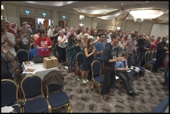 NSSN rally, 11.9.16, photo by Paul Mattsson