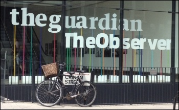 Guardian HQ in London - the paper campaigns against zero-hour contracts while using them for its own staff, photo by Bryantbob (Creative Commons)