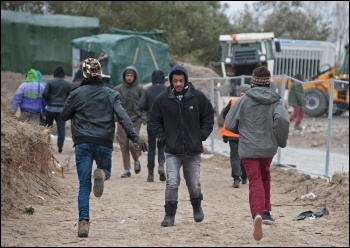 'The Jungle' camp in Calais, photo Paul Mattsson