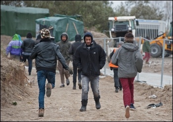 'The Jungle' camp in Calais, photo by Paul Mattsson