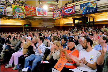 TUC rally in Westminster against cuts in public spending, photo Paul Mattsson