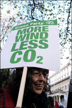 Climate change demo December 2005, photo Paul Mattsson