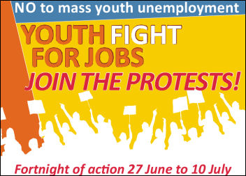 Youth Fight for Jobs Fortnight of Action, photo The Socialist 