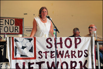 National Shop Stewards Network conference 2009, photo Suzanne Beishon