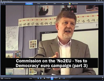 Dave Nellist at the No2EU commission at the National Shop Stewards Network