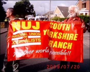 Protest against the BNP's 'festival of hate', photo Jim Reaves