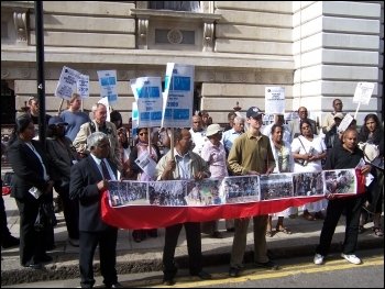 Protest 24 June 2009, photo by Socialist Party