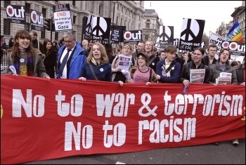 Anti-War demo 15 March 2008, photo Paul Mattsson
