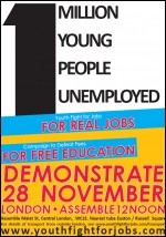 Youth Fight For Jobs leaflet