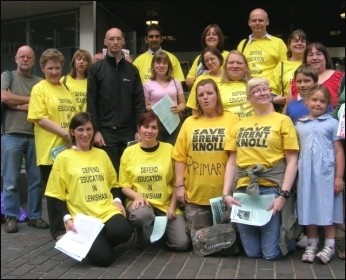 Lewisham edutcation protest, photo Martin Powell-Davies