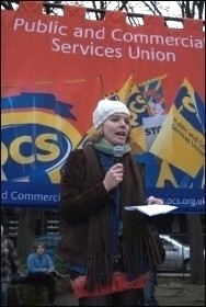Youth Fight for Jobs Demonstration 28 November 2009, photo Sarah Mayo