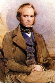 Water-colour portrait of Charles Darwin painted by George Richmond in the late 1830s, photo George Richmond 