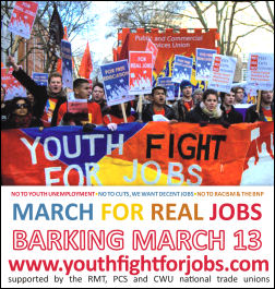 Youth Fight for Jobs  campaigns against unemployment